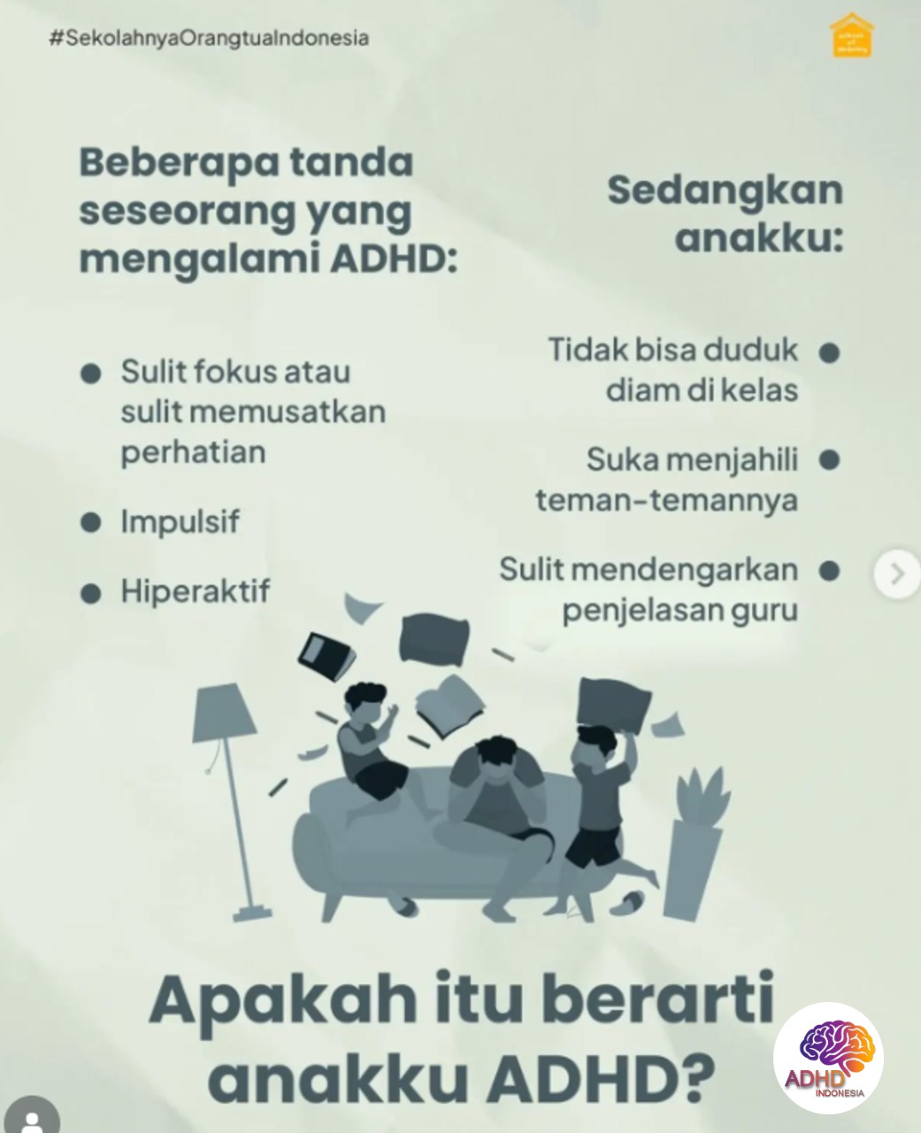 Ciri dan Gejala ADHD pada Anak Usia Dini di Kabupaten Madiun